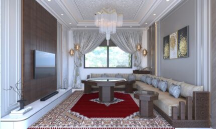 Dar Dmana Decor Salon Marocain traditionnel Slimania Maroc Casablanca Marrakech Agadir Kénitra Rabat Salé Tanger Tétouan