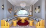 Dar Dmana Decor Salon Marocain traditionnel Slimania 2 bois naturel Maroc Casablanca Marrakech Agadir Kénitra Rabat Salé Tanger Tétouan