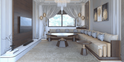 Salon Marocain traditionnel simple v2