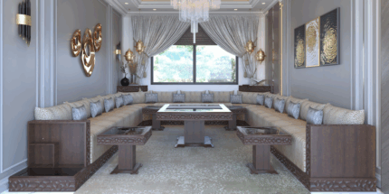 Salon marocain traditionnel La Ruche Dar Dmana Decor