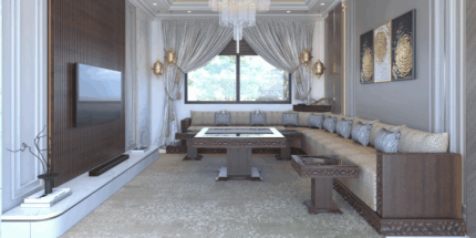 Salon marocain traditionnel La Ruche Dar Dmana Decor