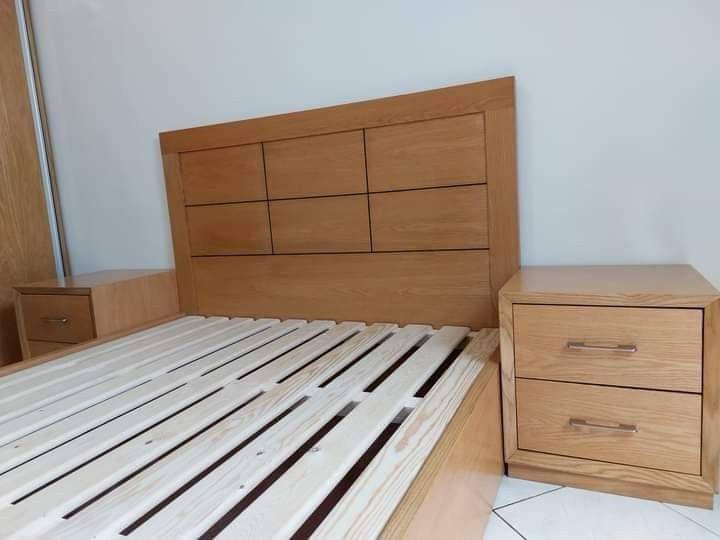 Chambre à coucher sur mesure en bois massif — Dar Dmana Decor