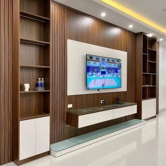 Habillage Muraille sur mesure en bois massif — Dar Dmana Decor