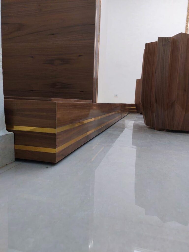 Salon marocain Sophia sur mesure en bois massif — Salon Économique